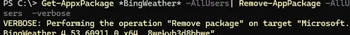 View Appx Provisioned Packages on Windows