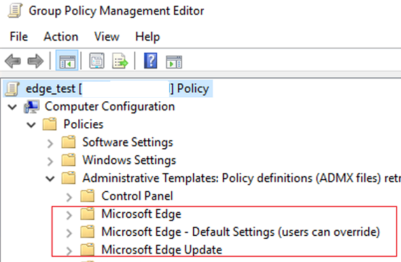 new gpo setting in gpmc.msc editor