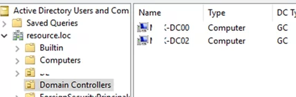 domain rename completed successfully