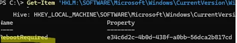 PowerShell - check if the restart is required