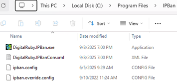 ipban.config file