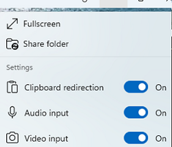 Windows Sandbox dynamic settings